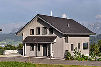 EFH Einsiedeln Holzelementbau Gebäudehülle